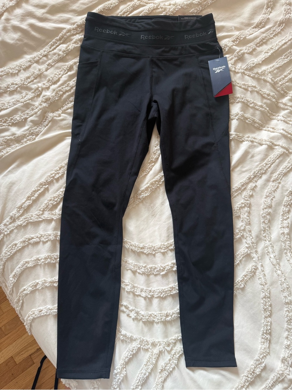Reebok Black Performance High-Waist Leggings